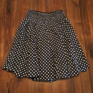 Polka dot skirt